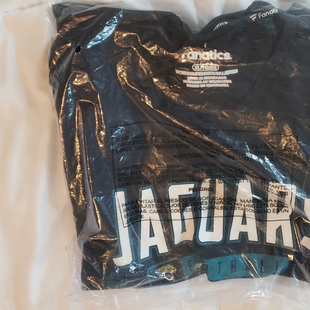 Jacksonville Jaguars Fanatics Football Shirt black XLarge